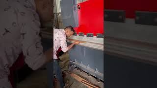 Press Brake Machine Working Video [upl. by Ulrika]