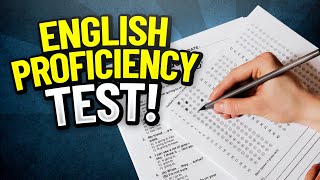 ENGLISH Proficiency Test Questions Answers amp Explanations How to PASS English Proficiency Tests [upl. by Hammond]