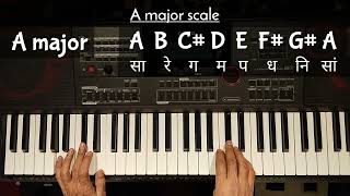 A major scale with Chords  Chitranshi Sir [upl. by Neehahs]