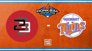 DSSKinheim v Twins Oosterhout  Netherlands Professional Baseball League  July 17 2021 [upl. by Church]