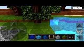 Minecraft Android Gameplay Worldcraft 2 Creating Small Sea [upl. by Chevy324]