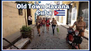 A Walk Around Old Town Havana Cuba🇨🇺 [upl. by Edivad]