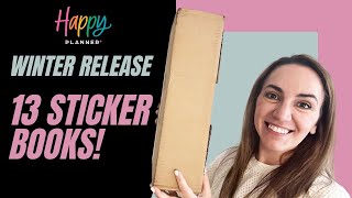 HUGE Unboxing  Happy Planner 2024 Winter Launch [upl. by Gnilrac69]