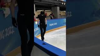 Yuzuru Hanyu  Olympics practice [upl. by Cathrine]