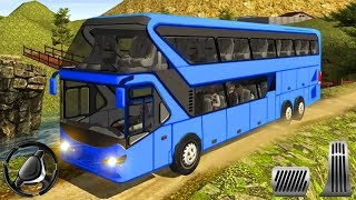 Uphill Offroad Bus Driving Simulator  3D Gameplay [upl. by Beata]