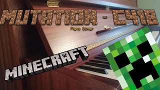 Mutation  C418  Piano Cover Minecraft [upl. by Andromeda839]