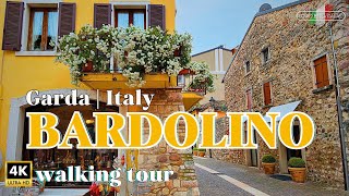 BARDOLINO 4K walking tour 🎥 virtual walk 60fps 🇮🇹 discover GARDA Italy [upl. by Sollie]