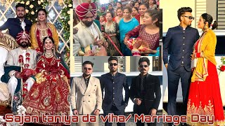 Sajan Taniya da viha  Marrige Day  Gurwinder Manpreet vlogs [upl. by Wakerly]