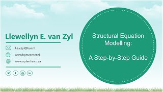 Structural Equation Modelling A Step by Step Guide [upl. by Rosati221]