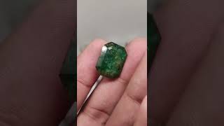 Emerald Stone Natural Swat Emerald 1289 crt short gemstone emeraldgemstone [upl. by Nosraep523]