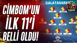 Galatasarayın Elfsborg Maçı İlk 11i Belli Oldu [upl. by Agate]