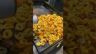 Cheesy Cajun Tortellini Pasta on the Blackstone Griddle 🔥 [upl. by Anec313]