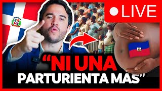 FERNANDO ABREU BARRE EL PISO CON PARTURIENTAS HAITIANAS EN SU MÁS RECIENTE COMUNICADO A LA NACIÓN [upl. by Nehtanhoj]