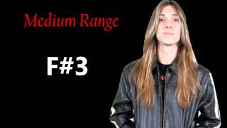 Edu Falaschi  Vocal Range  G1G5 [upl. by Amin476]