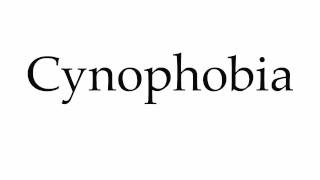 How to Pronounce Cynophobia [upl. by Sualokcin]