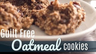 Healthy Oatmeal Cookies [upl. by Etteyafal27]