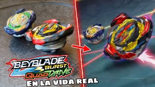 BEYBLADE BURST QUADDRIVE EN LA VIDA REAL  NeozBey [upl. by Teage550]