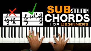 Piano Chord quotSubstitutionsquot for Beginners [upl. by Asiruam]