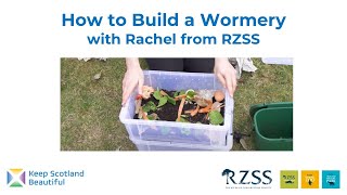 How to Make a Wormery for Home or Classroom  EcoSchools amp RZSS [upl. by Franckot]