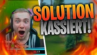 XTHESOLUTION bekommt NASENBLUTEN   REWINSIDE LACHT MOO AUS  FORTNITE HIGHLIGHTS DEUTSCH [upl. by Lecrad]