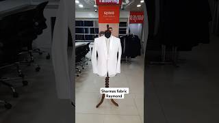 Raymond Tuxedo Off White Suit  Experience our Custom Tailoring fashion shorts suits [upl. by Harrod]