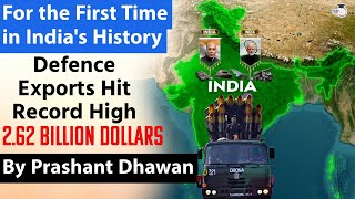 For the First Time in Indian History Defence Export Hits 262 Billion Dollars  Prashant Dhawan [upl. by Lundgren]