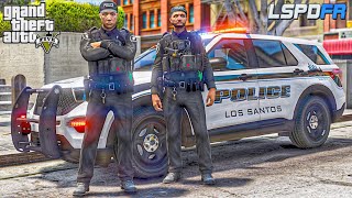 GTA5 Tamil Playing As A Police Officer In GTA 5  LSPDFR  Tamil Gameplay [upl. by Thorncombe]