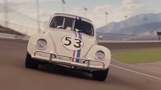 Just the Herbie HFL  NASCAR Race  No Herbie vision or Interior shots [upl. by Labotsirc]