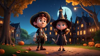 Its Halloween Night  halloween night  halloween songs  kids spooky songs and nursery rhymes [upl. by Odilo]