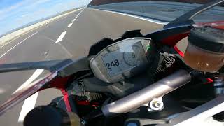 Ducati Panigale V2 acceleration amazing speed [upl. by Siloa]