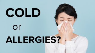 Cold or allergies Heres how to tell the difference [upl. by Ynoble]