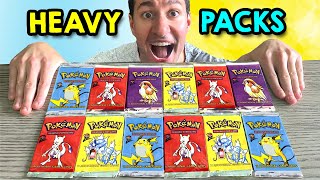 Opening ALL HEAVY Vintage Pokémon Packs [upl. by Noira868]