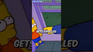 What Happens When Bart Gets Expelled thesimpsons [upl. by Aissat]