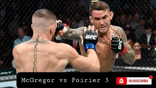 UFC 264 Conor McGregor Vs Dustin Poirier 3 Highlights HD [upl. by Jilleen]