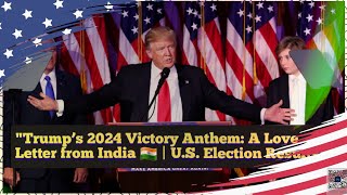 quotTrumps 2024 Victory Anthem  US Election Results Tributequot [upl. by Akinna]