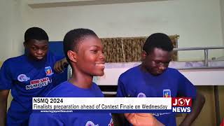 NSMQ 2024 Finalists preparation ahead of Contest Finale on Wednesday NSMQOnJoy [upl. by Neelon962]