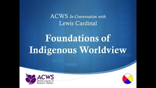 Foundations of Indigenous Worldviews [upl. by Lhary]