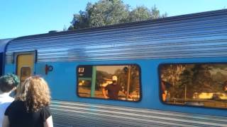 XPT arriving at Urunga [upl. by Rosemonde]