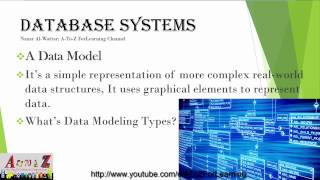 21 Schema and Data Modeling قاعدة البيانات السيگما ونماذج البيانات [upl. by Aiouqahs567]