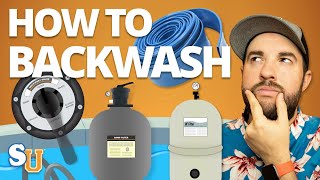 How To BACKWASH A POOL FILTER The Right Way [upl. by Sethrida960]