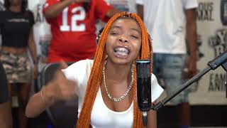 Mississippi Female Rapper B For Better Drops Hot Freestyle on Famous Animal Tv [upl. by Cannell]