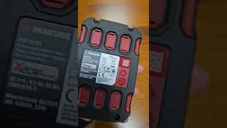 Akumulator Parkside 4 Ah Model 20V 4Ah PAP 20B3 unpacking unboxing [upl. by Yrrek183]