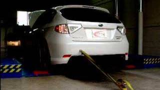 Subaru WRX catback Lachute Performance [upl. by Lohner]