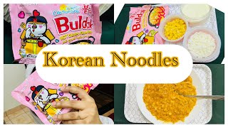 Korean Noodles 🍜  yummy noodles  creamy noodles 🍜  South Korean food [upl. by Paige]