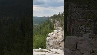 Black Hills cliff lookout while out offroading explorenature [upl. by Kunz856]