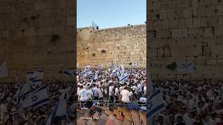 Jerusalem Day The Israeli Dance of FlagsIsrael 2024 [upl. by Nivart228]