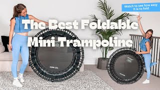 The Best Foldable Mini Trampoline  JumpSports 550f Pro [upl. by Leasi]