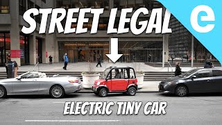 The first ELECTRIC microcar in NYC Wink Motors review [upl. by Noived430]