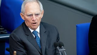 Wolfgang Schäuble fordert konsequenteren Kampf gegen Rechtsextremismus [upl. by Milone684]