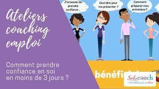 Ateliers de coaching emploi extrAOrdinaires [upl. by Jopa]